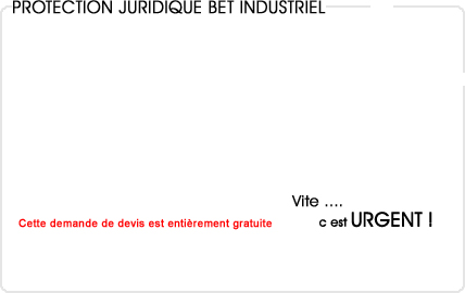 assurance protection juridique bureau d'tude industriel